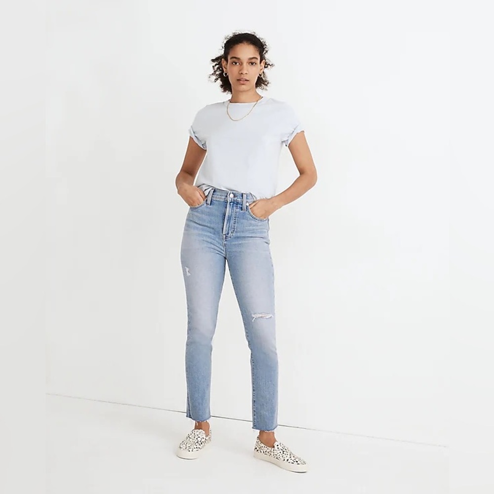 The Perfect Vintage Jean in Coffey Wash: Worn-In Edition size‎ 23